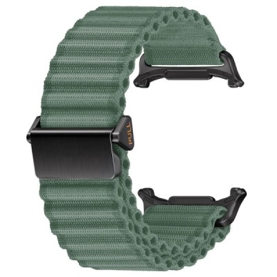 "KALEBOL" viedpulkstenis Samsung Galaxy Watch Ultra 47mm auduma zaļš aproce | Priedai.lt