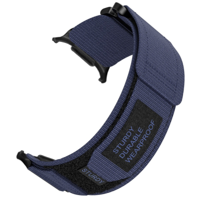 "Strap" išmaniojo laikrodžio Samsung Galaxy Watch Ultra 47mm medžiaginė mėlyna apyrankė | Priedai.lt