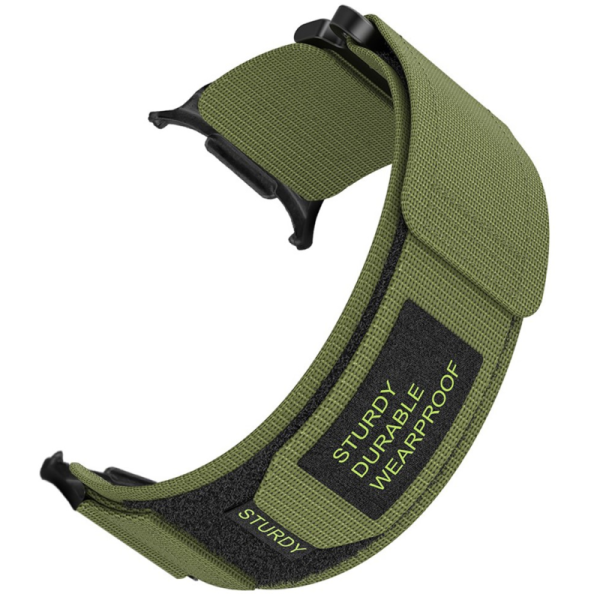 „Strap“ išmaniojo laikrodžio medžiaginė apyrankė - žalia (Galaxy Watch Ultra 47mm)