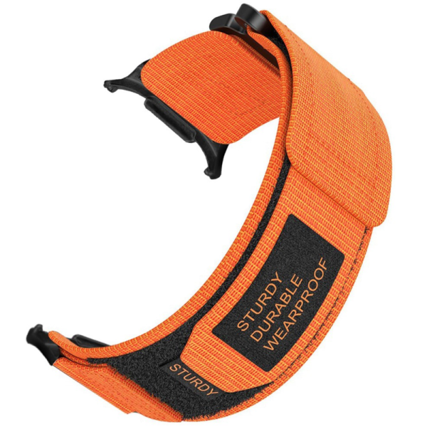 „Strap“ viedpulksteņa auduma aproce - oranžs (Galaxy Watch Ultra 47mm)