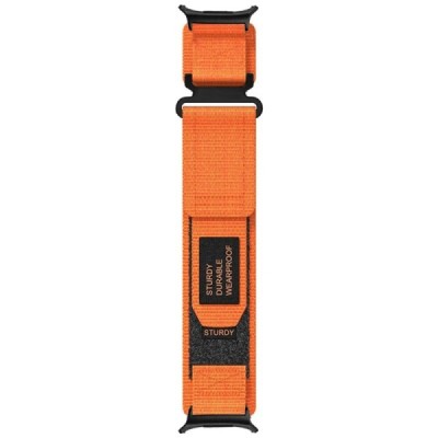 "Strap" viedpulkstenis Samsung Galaxy Watch Ultra 47mm auduma oranžs aproce | Priedai.lt