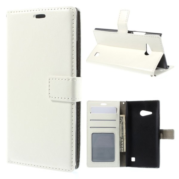 Atvēramais futrālis - balts (Lumia 730 / 735)