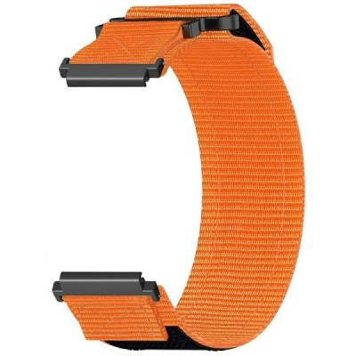 "Strap" viedpulkstenis Samsung Galaxy Watch FE 40mm / Watch7 44mm / 40mm Loop auduma oranžs aproce | Priedai.lt