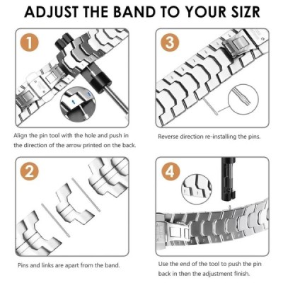 Samsung Galaxy Watch Ultra 47 mm metāla melna siksniņa | Vacins.lv