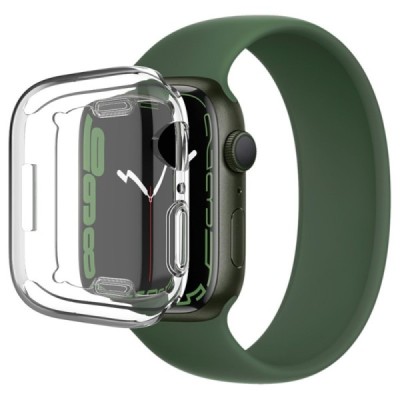 Apple Watch Series 9 / 8 / 7 45 mm "IMAK" pastiprināta aizsardzība, caurspīdīgs | Priedai.lt