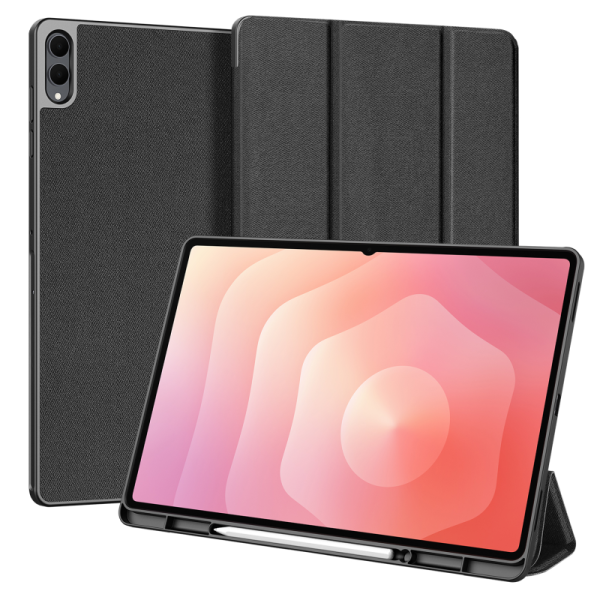 „Dux Ducis“ Domo atvēramais maciņš - melns (Galaxy Tab S11 Ultra)