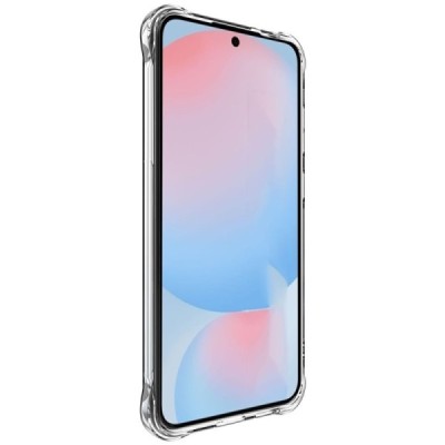 Samsung Galaxy S25 FE "Imak" pastiprinātas aizsardzības cieta silikona (TPU) airbag dzidrs (caurspīdīgs) vāciņš | Vacins.lv