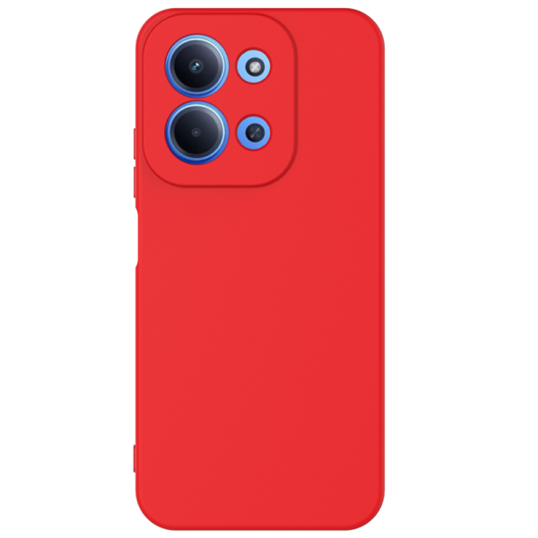 "Shell" cieta silikona (TPU) apvalks - sarkans (Redmi 15C)