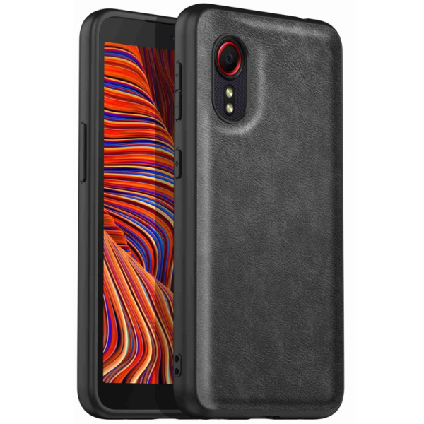 „Kalangshi“ Texture dėklas - juodas (Galaxy Xcover 5)