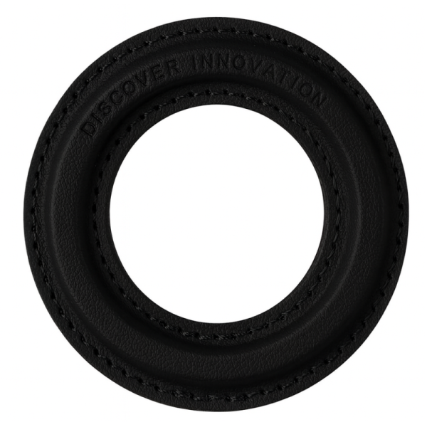 "NILLKIN" Leather magnetinis laikiklis, lipdukas - juodas