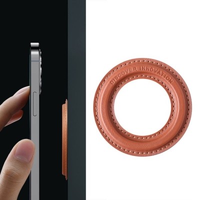 "NILLKIN" Leather Universalus magnetinis telefono laikiklis – lipdukas | Priedai.lt