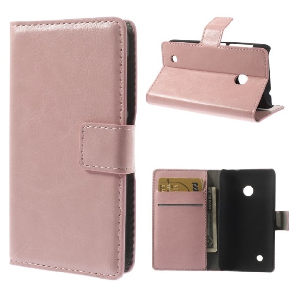 Atverčiamas dėklas - rožinis (Lumia 530)