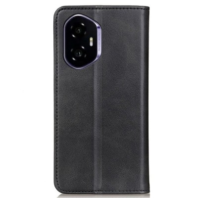 Huawei Honor 400 „Split“ juodas odinis atverčiamas dėklas - knygutė | Priedai.lt