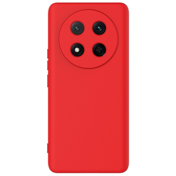 „Shell“ kieto silikono (TPU) dėklas - raudonas (Honor Magic7 Lite / X9c / X60 Pro)