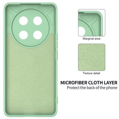 Huawei Honor Magic7 Lite / X9c / X60 Pro "Shell" cieta silikona (TPU) apvalks - zaļš | vacins.lv