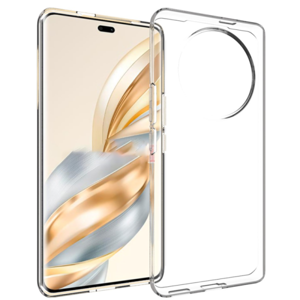 Kieto silikono (TPU) dėklas - skaidrus (Honor Magic7 Lite / X9c / X60 Pro)