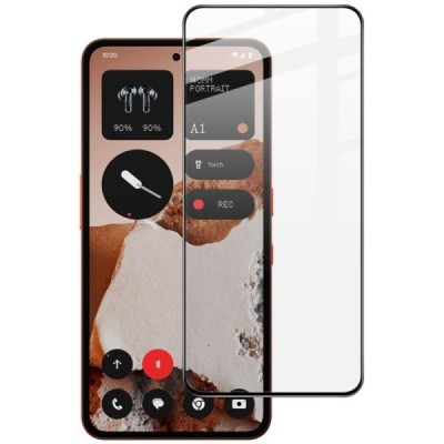 Nothing CMF Phone 2 Pro "IMAK" Tempered Glass melns ekrāna aizsargstikls | Vacins.lv