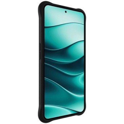 Nothing CMF Phone 2 Pro "Imak" pastiprinātas aizsardzības Airbag cieta silikona matēta (TPU) melns vāciņš | Vacins.lv