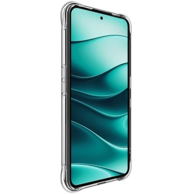 Nothing CMF Phone 2 Pro "Imak" pastiprinātas aizsardzības cieta silikona (TPU) airbag dzidrs (caurspīdīgs) vāciņš | Vacins.lv