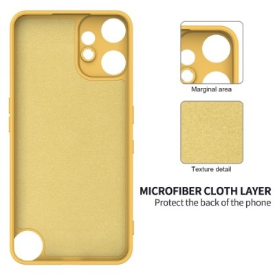 Nothing CMF Phone 2 Pro "Shell" cieta silikona (TPU) apvalks - dzeltens | vacins.lv