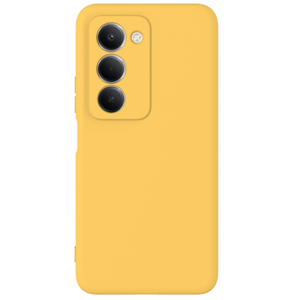 "Shell" cieta silikona (TPU) apvalks - dzeltens (Redmi 15 5G)