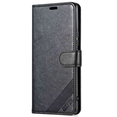 Huawei Honor 70 „AZNS“ Retro juodas odinis atverčiamas dėklas - knygutė | Priedai.lt