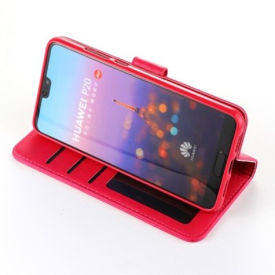 Huawei P20 LC IMEEKE atvēramais rozs maciņš - maks | Vacins.lv