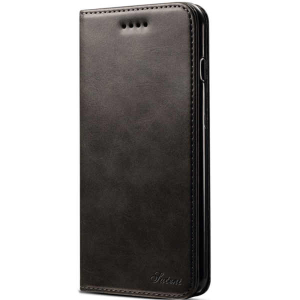 "Suteni" atvērams maciņš - melns (iPhone 7 Plus / 8 Plus)