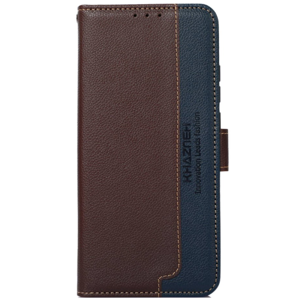 "KHAZNEH" atvērams maciņš - brūns (Nokia G60)