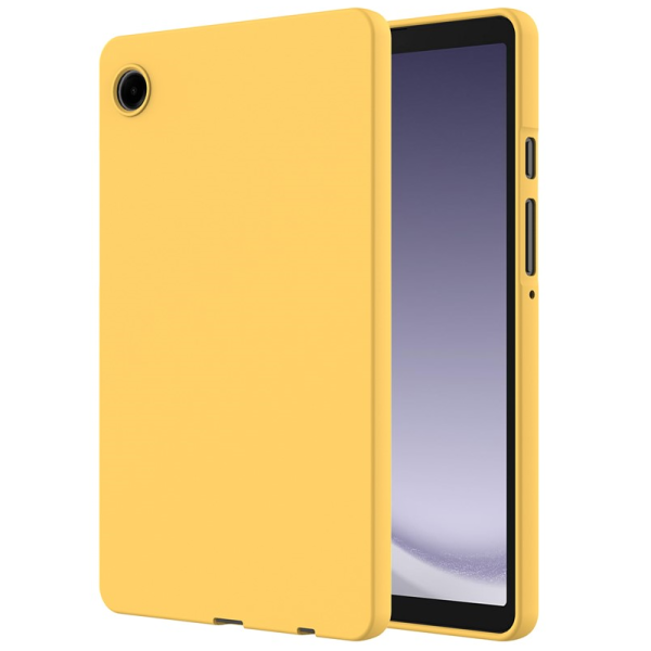 „Shell“ cieta silikona (TPU) apvalks - dzeltens (Galaxy Tab A11)