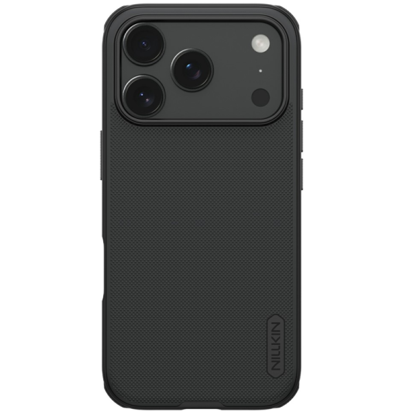 "Nillkin" Frosted Shield Pro Magnetic apvalks - melns (iPhone 17 Pro)