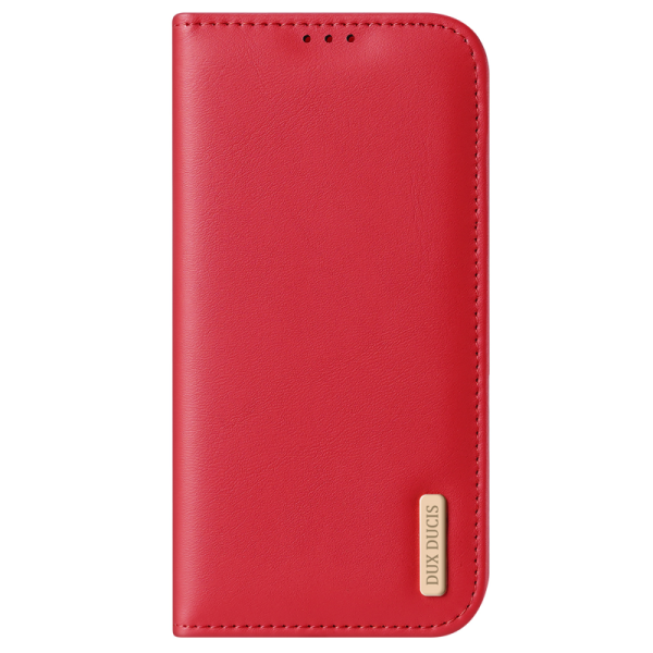 „Dux Ducis“ Hivo atvērams maciņš - sarkans (iPhone 17 Pro)