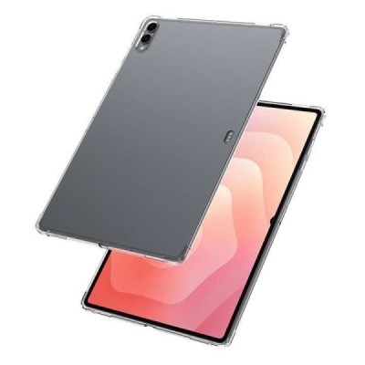 Samsung Galaxy Tab S11 Ultra pastiprinātas aizsardzības cieta silikona (TPU) dzidrs apvalks | Vacins.lv