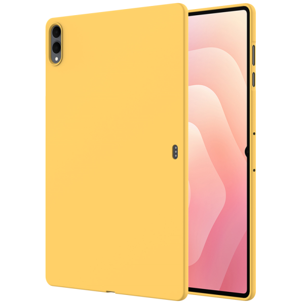 „Shell“ cieta silikona (TPU) apvalks - dzeltens (Galaxy Tab S11 Ultra)
