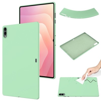 Samsung Galaxy Tab S11 Ultra „Shell“ cieta silikona (TPU) zaļš apvalks | Vacins.lv