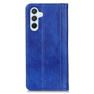 Samsung Galaxy A56 Binfen Solid atvēramais zils maciņš - maks | Vacins.lv