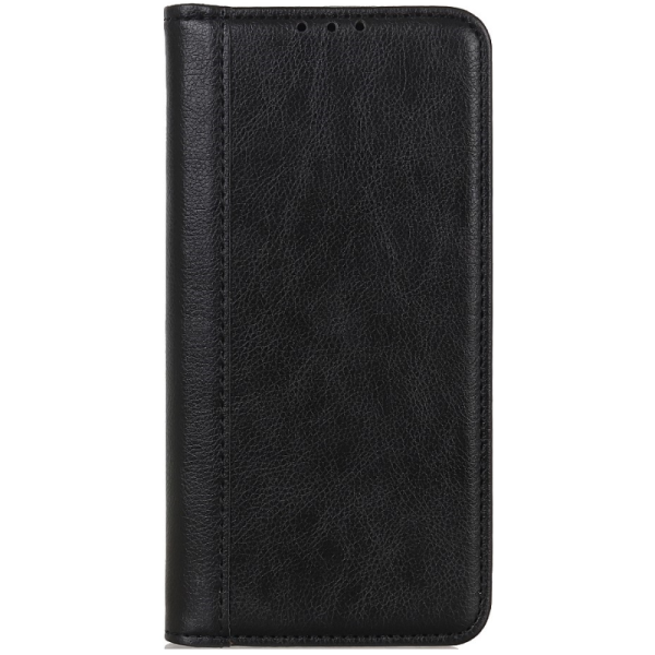 „Binfen“ Solid atvēramais maciņš - melns (Galaxy S25 Ultra)