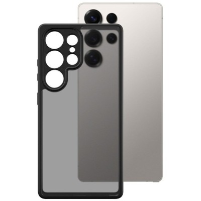 Samsung Galaxy S25 Ultra "Imak" cieta silikona (TPU) matēts tonēts apvalks | vacins.lv