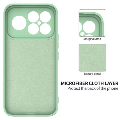 Xiaomi Poco F8 Ultra Shell kieto silikono (TPU) dėklas žalias - nugarėlė | Priedai.lt