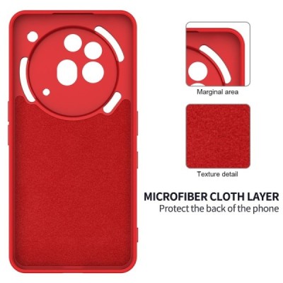 Nothing Phone 3a Pro Shell kieto silikono (TPU) dėklas raudonas - nugarėlė | Priedai.lt