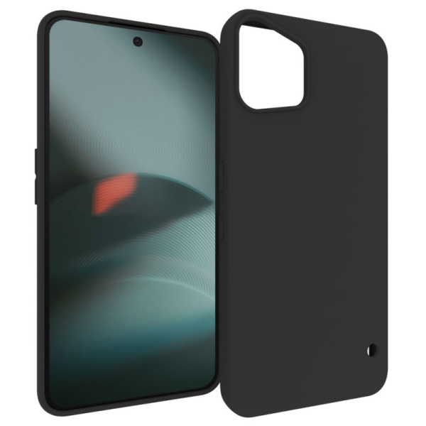 „Xhomet“ Cieta silikona (TPU) apvalks - melns (Nothing Phone 3a Lite)