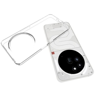 Nothing Phone 3a Pro cieta silikona (TPU) dzidrs vāciņš | Vacins.lv