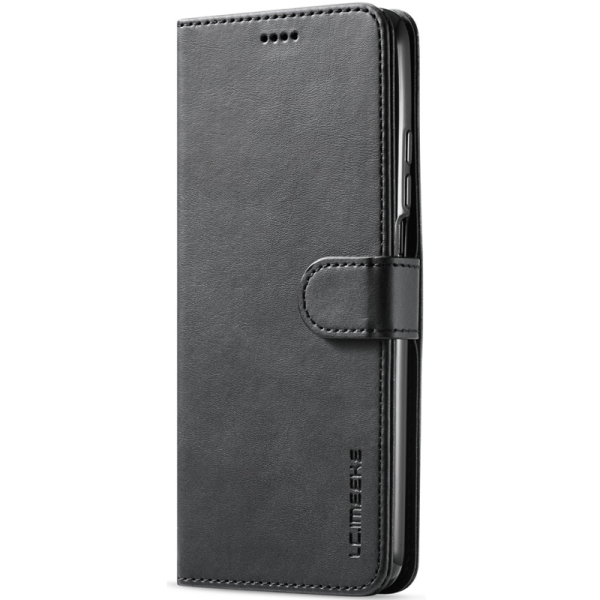 "LC.IMEEKE" atvēramais maciņš - melns (Poco M3 Pro / Redmi Note 10 5G)