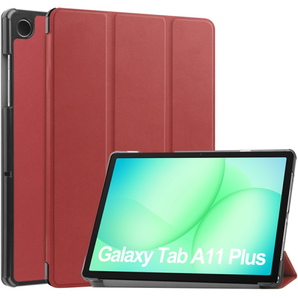 Atvēramais maciņš - bordo (Galaxy Tab A11+ / A9+)