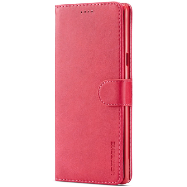 "LC.IMEEKE" atvēramais maciņš - rozs (Galaxy Note 9)