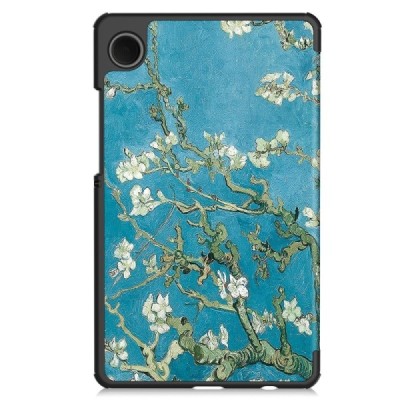 Samsung Galaxy Tab A11 / A9 „Sakura“ atvēramais krāsains maciņš | Vacins.lv