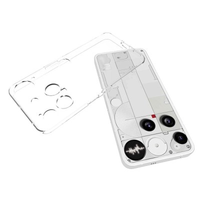 Cieta silikona (TPU) apvalks - dzidrs (Nothing Phone 3)