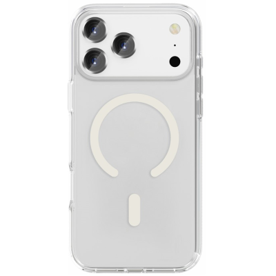 "Tubi" MagSafe Hard Silicone (TPU) Case - Clear (iPhone 17 Pro)