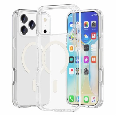 "Tubi" MagSafe Hard Silicone (TPU) Case - Clear (iPhone 17 Pro)