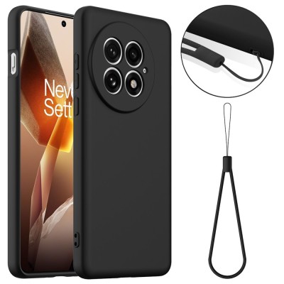 „Shell“ MagSafe kieto silikono (TPU) dėklas - juodas (OnePlus 13)